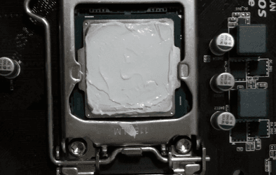 CPU 散热硅脂白色和银灰色