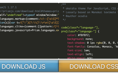 html prism.js 代码前端高亮、代码美化